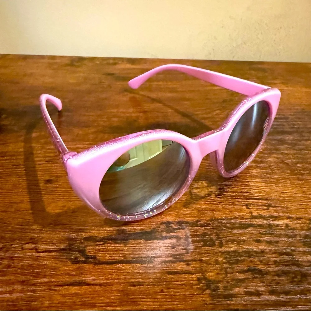 LOL Dolls Girls Pink Glitter Sunglasses